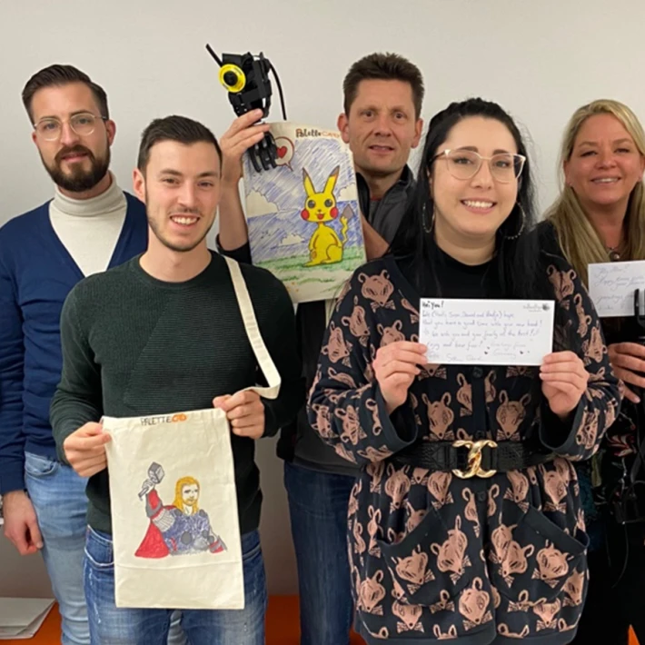 The hand project CSR activity group | Dynamic Events