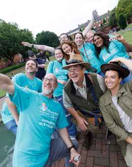 Clash of the companies team challenges in St. Patricks park