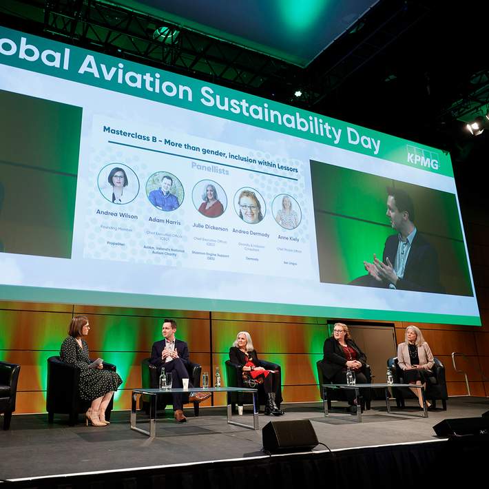 aircraft leasing ireland global aviation sustainability day 2023 inclusion panel