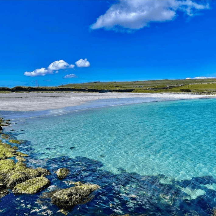 Aran islands Beach view