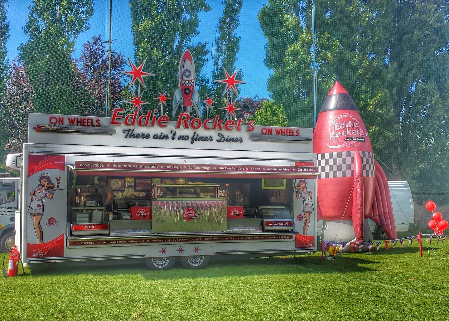 eddie rockets burger van