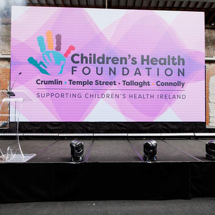 childrens health foundation logo on screen