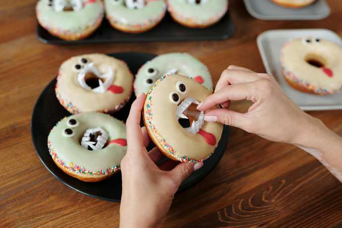 Halloween donuts