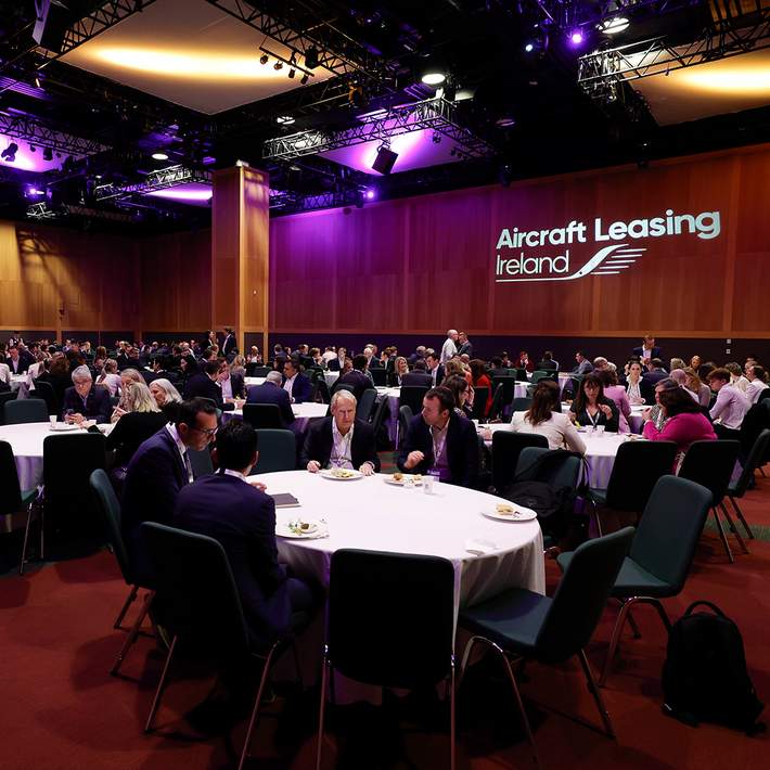 aircraft leasing ireland global aviation sustainability day 2023 networking lunch