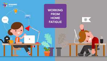 working from home fatigue