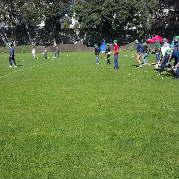 people playing hurling