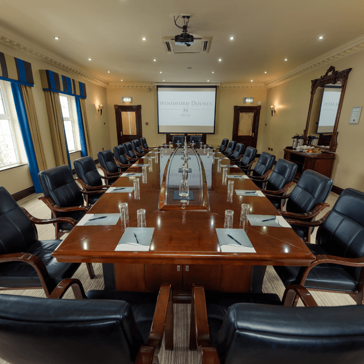 Woodford Dalmon Meeting room set up