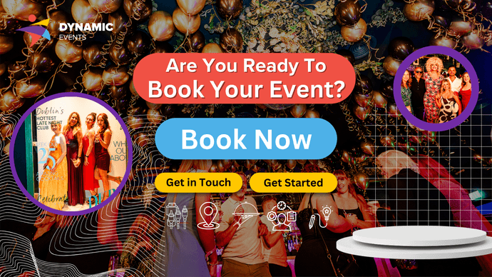 Call to action event management Book Now