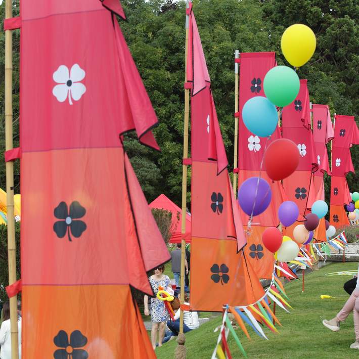 festival flags