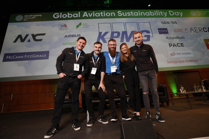 Staff at Global Aviation Sustainability Day