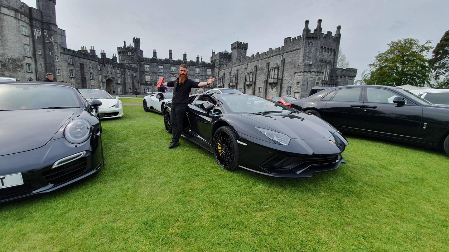 supercars at kilkenny castle