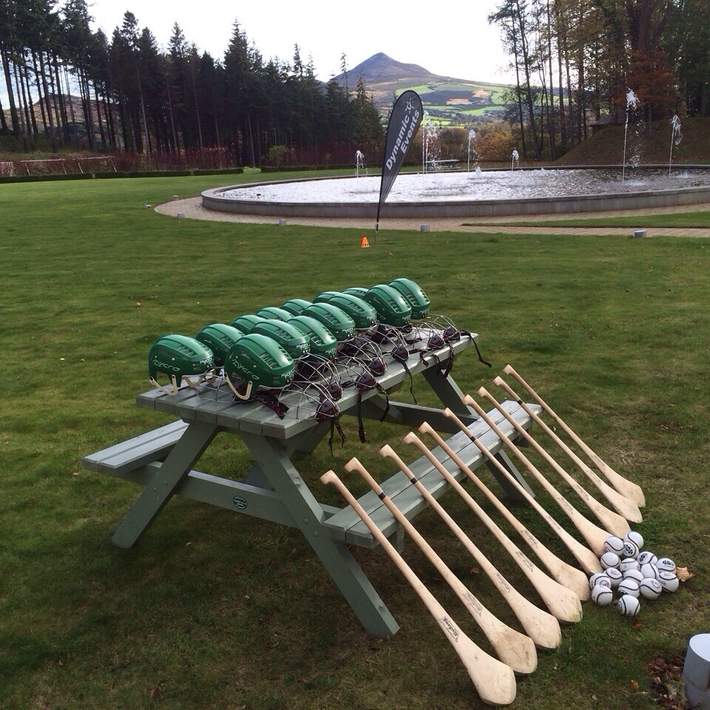 hurls and helmets