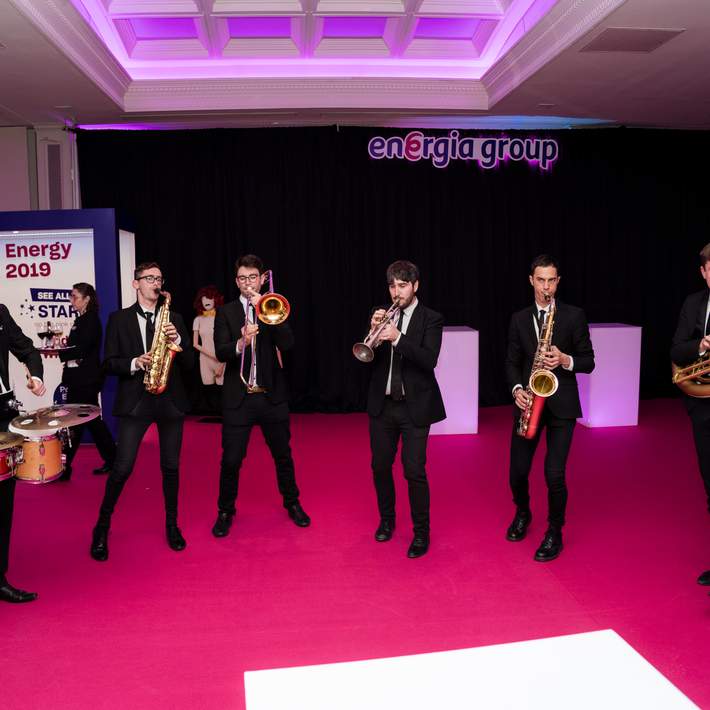 6 piece brass band