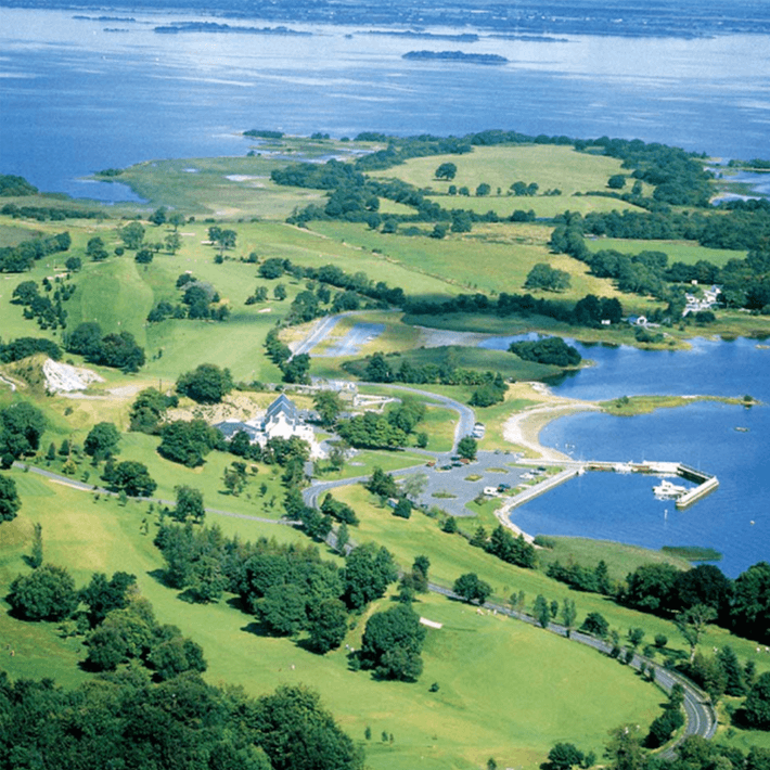 hodson bay aerial view