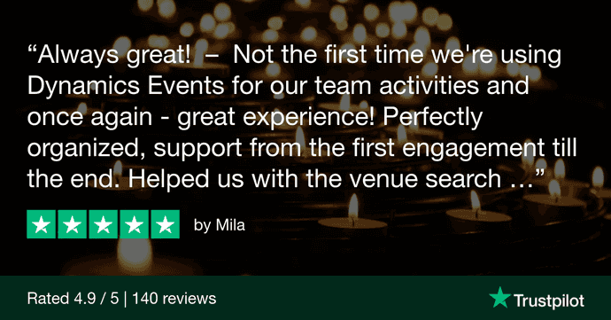 Trustpilot five star review