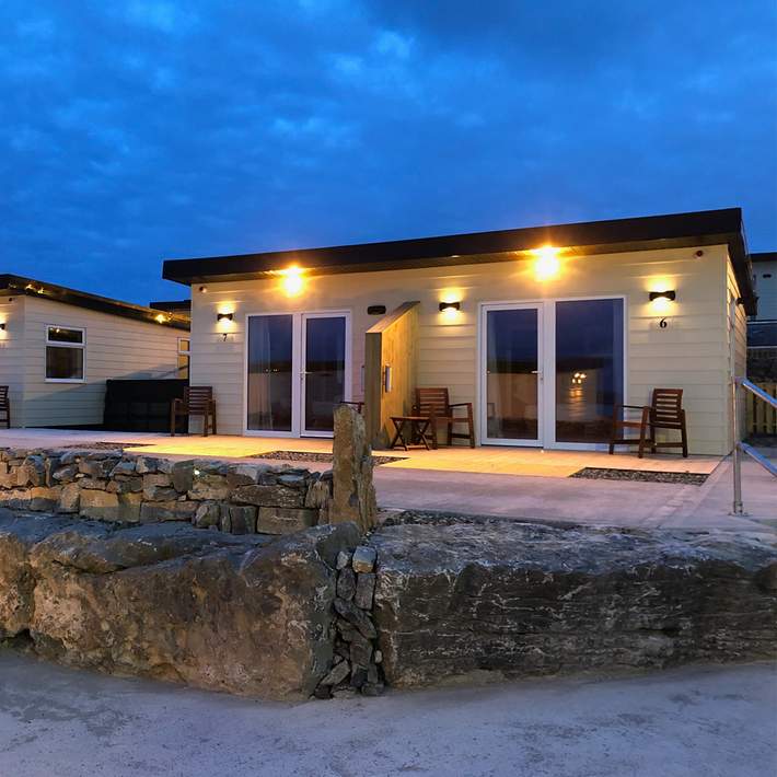 aran islands hotel accommodation at night