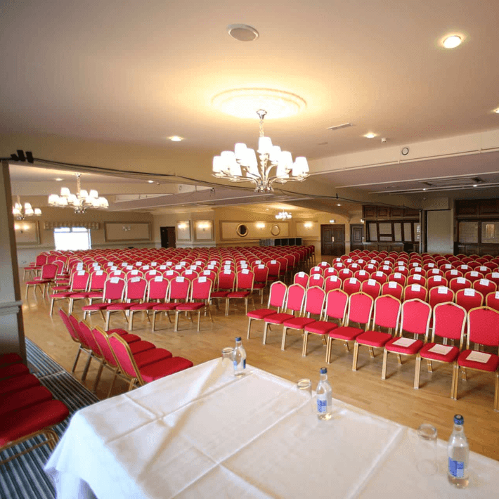 Woodford Dalmon event hall with seating