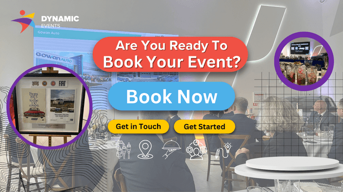 Call to action Event Management Book Now