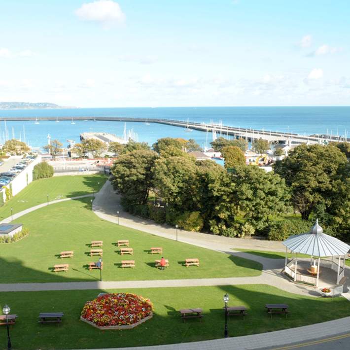 royal marine hotel dun laoghaire views