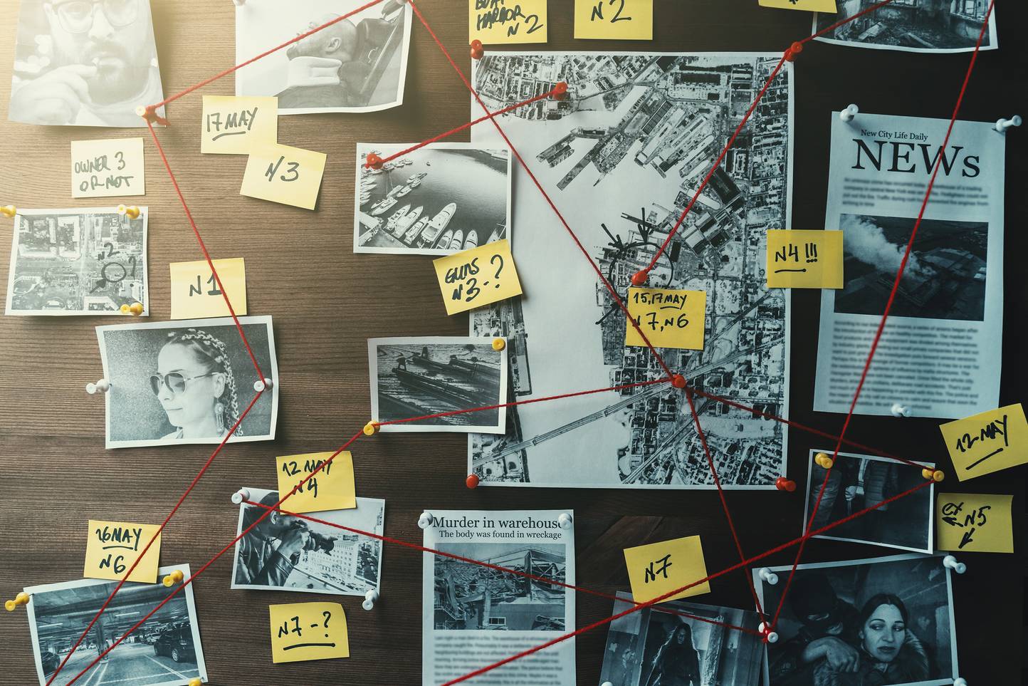 Detective Evidence Board