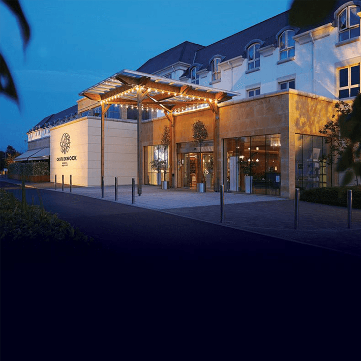 castleknock hotel at night