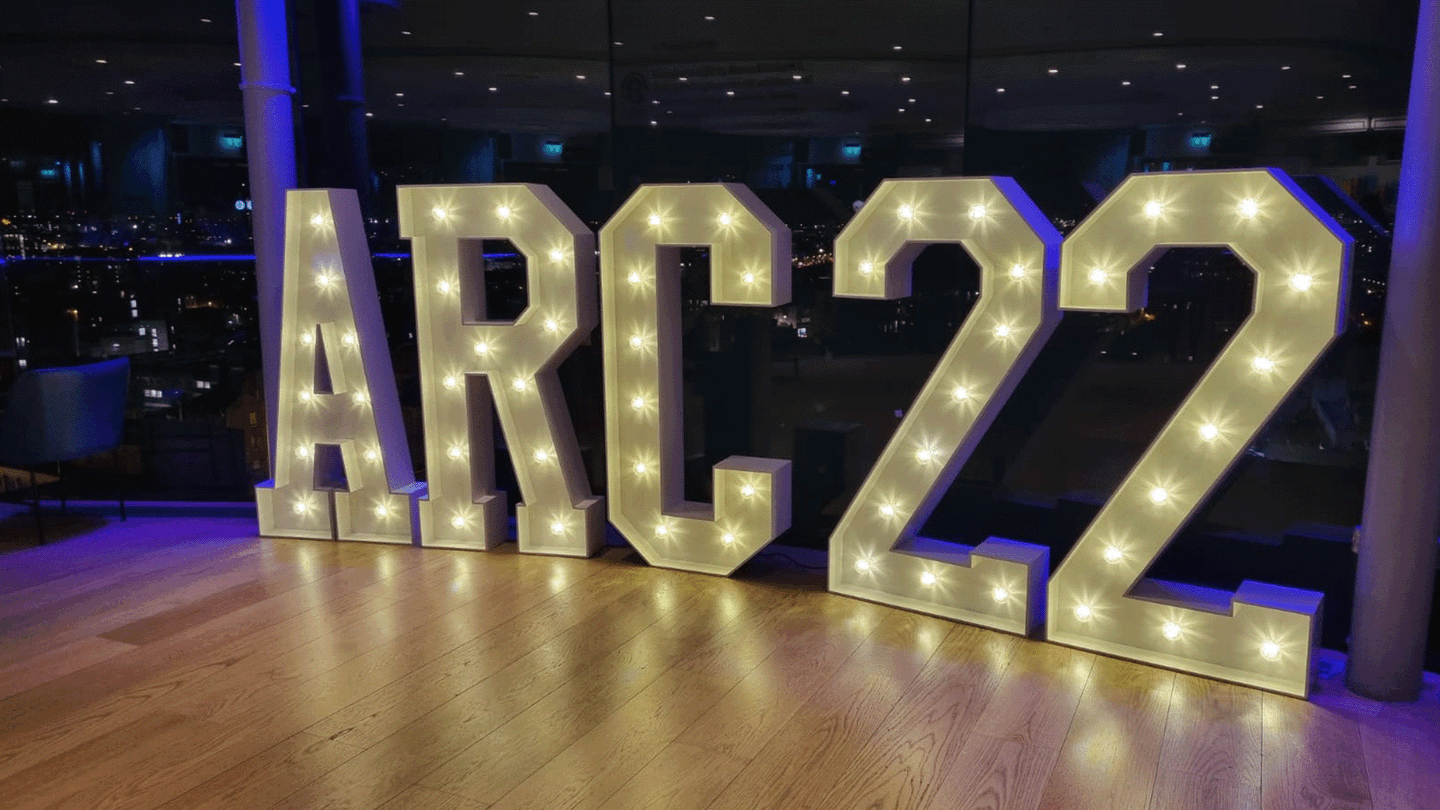 arc 2022 sign