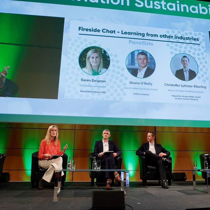 aircraft leasing ireland global aviation sustainability day 2023 panelists