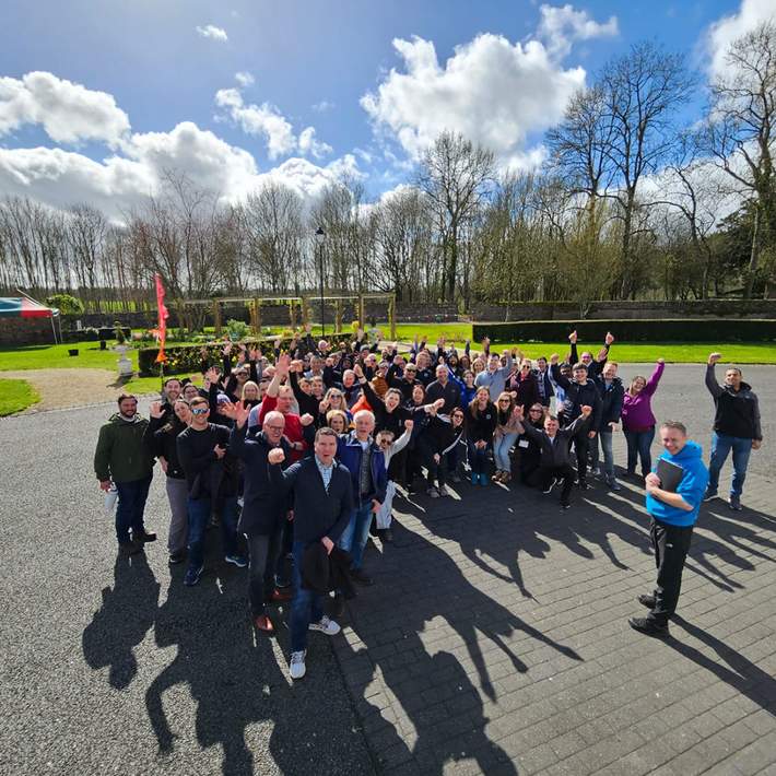 happy group at celtic challenge