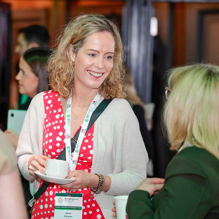 women networking aircraft leasing ireland global aviation sustainability conference