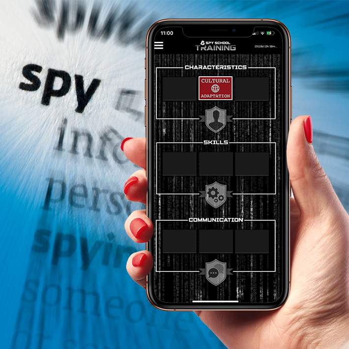 Spy school homescreen