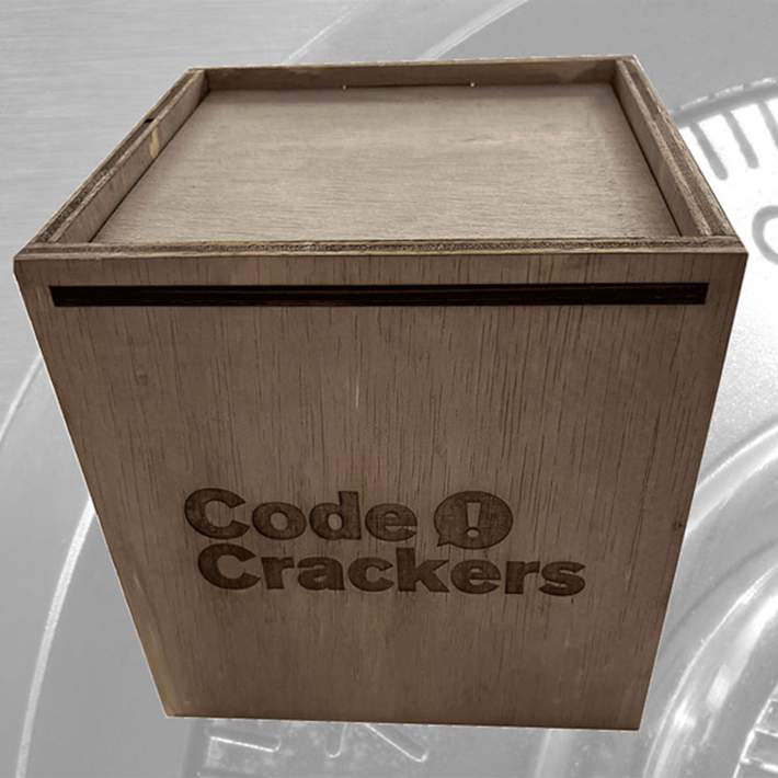 code crackers box