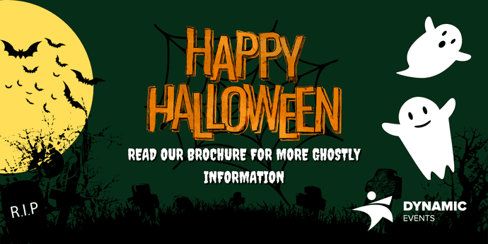 Happy Halloween website banner