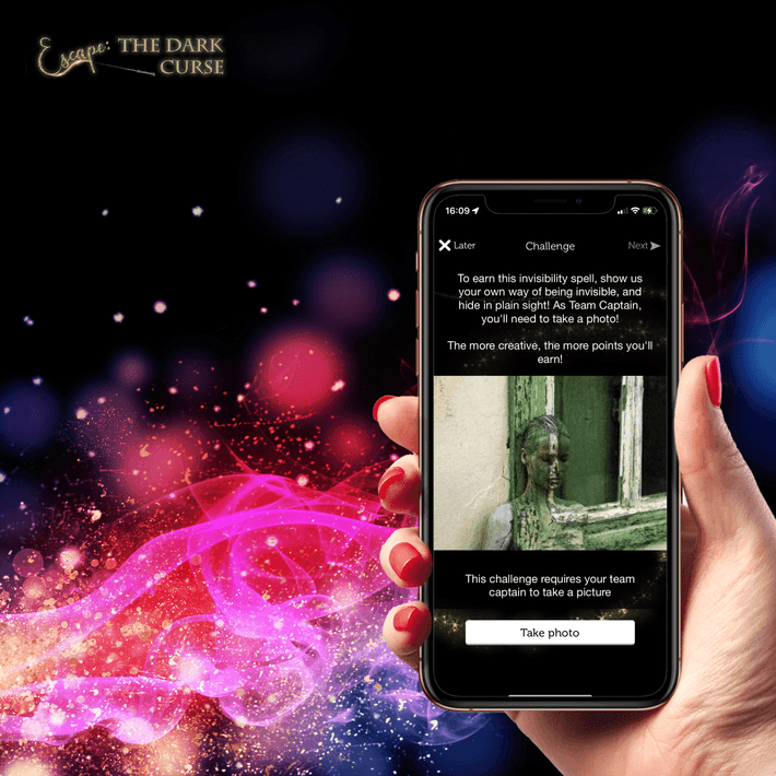 escape the dark curse photo challenge